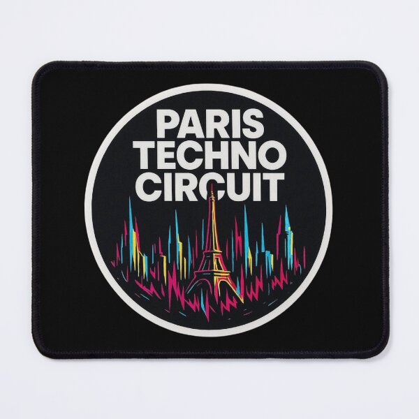 Item preview, Paris Techno Circuit – Electronic City Underground Artwork  designed and sold by |TRSSHOP|.
