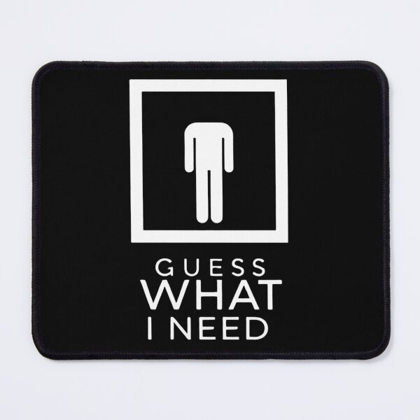 Item preview, Guess What I Need Restroom Sign Funny Minimal designed and sold by LunaMagicStudio.