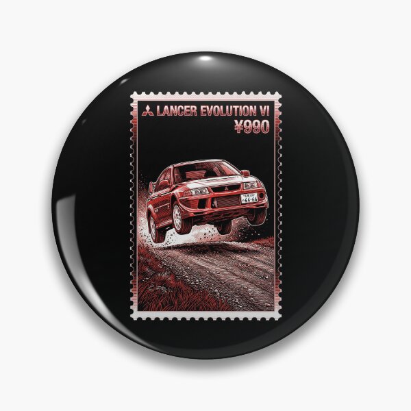 Item preview, Red Rally Evolution Jump | JDM Stamp designed and sold by G350.
