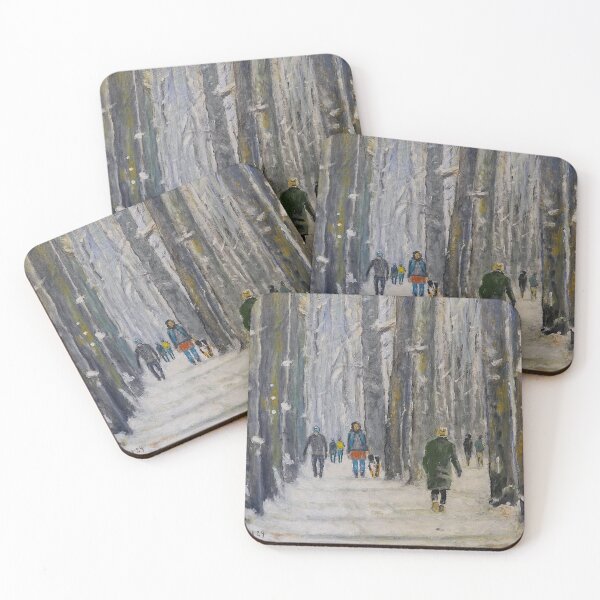 Artikelvorschau, Winterlandschaft entworfen und verkauft von DS Kunstgalerie.