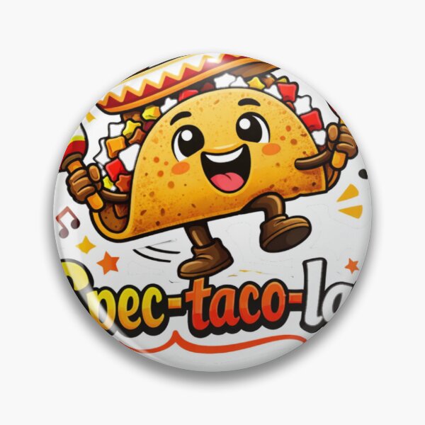 Item preview, Spec-taco-lar Fiesta Taco Cartoon Design designed and sold by Big Magic Designs.
