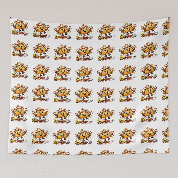 Item preview, Spec-taco-lar Fiesta Taco Cartoon Design designed and sold by Big Magic Designs.