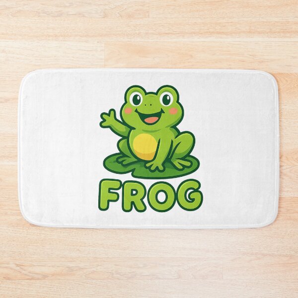 Item preview, Cute Happy Frog Cartoon designed and sold by OwnYourMood.