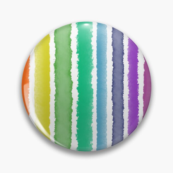Item preview, Wide Watercolour Stripes - Rainbow Colors designed and sold by QuestingPixel.