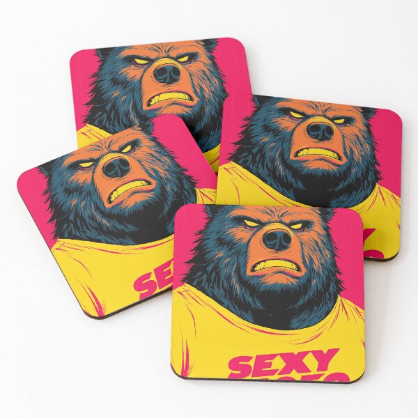 Item preview, Pop Noir Bear designed and sold by Retro Type.
