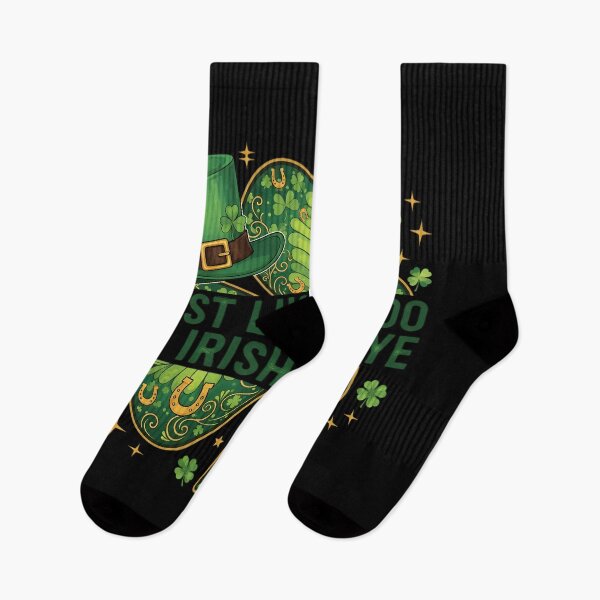 Item preview, Most Likely to Do an Irish Goodbye Shamrock St Patricks Day designed and sold by OlakunleOloroz.