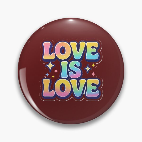 Item preview, Love is Love Positive Design designed and sold by OwnYourMood.