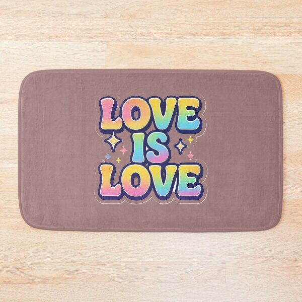 Item preview, Love is Love Positive Design designed and sold by OwnYourMood.