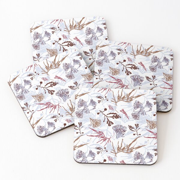 Item preview, Seaweed with Shadows on transparent background designed and sold by Barbara Botanica Australis.