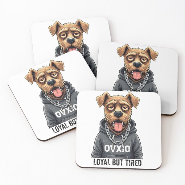 Item preview, Loyal But Tired - Funny Dog Streetwear Urban Mood designed and sold by OVXIO.