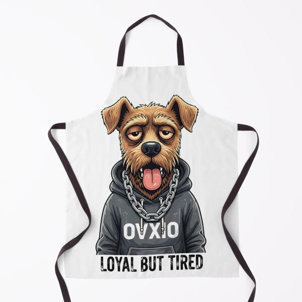 Item preview, Loyal But Tired - Funny Dog Streetwear Urban Mood designed and sold by OVXIO.
