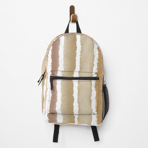Item preview, Wide Watercolour Stripes - Neutral Brown designed and sold by QuestingPixel.