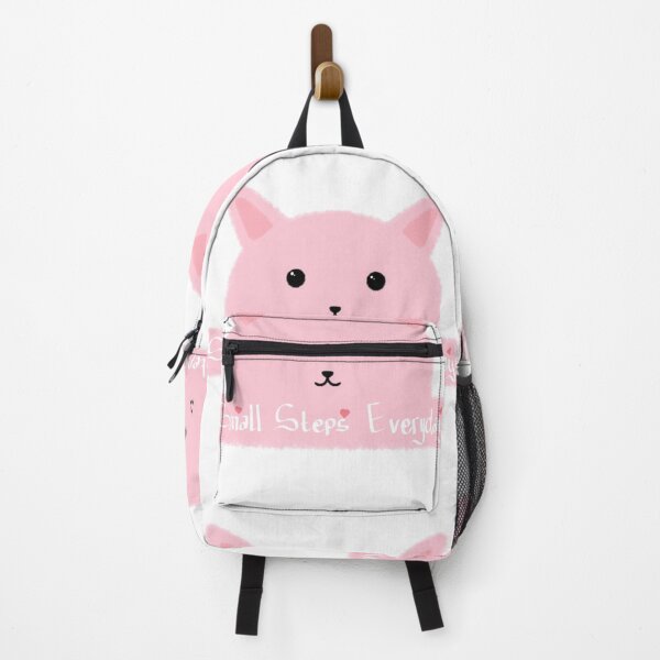 Item preview, Small Steps Everyday Cute Cat Sticker - Soft Study Aesthetic  designed and sold by TavaCreart.