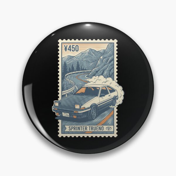 Item preview, Mountain Pass Retro Hatch | JDM Stamp designed and sold by G350.