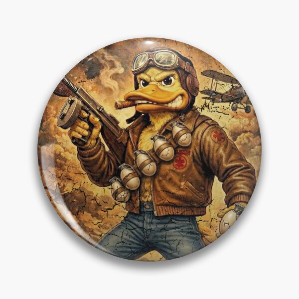 Item preview, Ace Duck - Ace Pilot!  designed and sold by shopofdoom.
