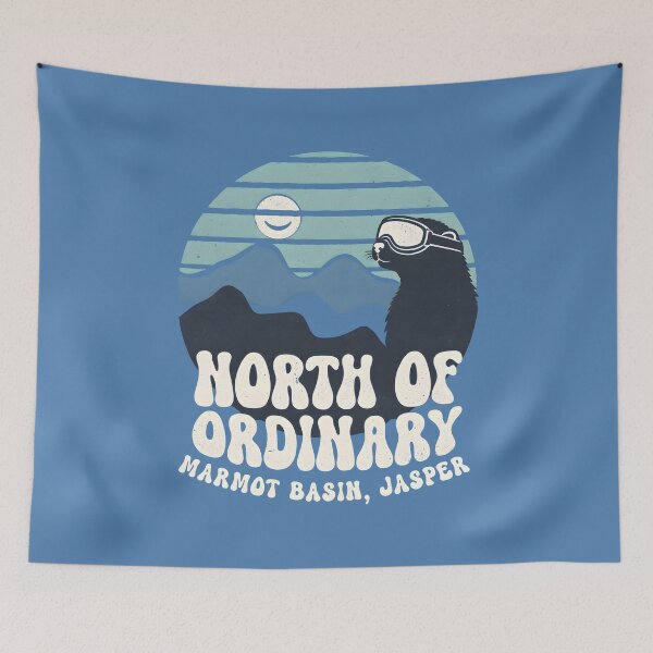Item preview, North of Ordinary Marmot Basin Jasper Retro Ski Canadian Rockies Alberta designed and sold by tokyojeff.