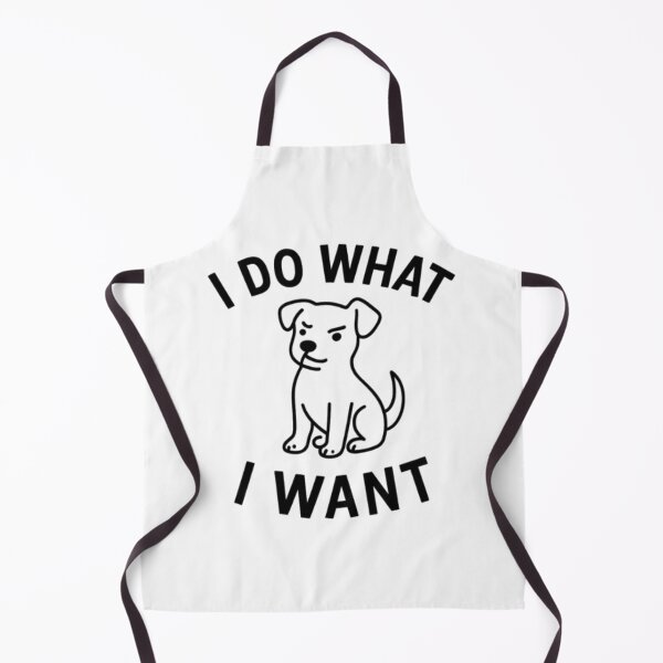 Item preview, I Do What I Want Dog Logo designed and sold by OwnYourMood.