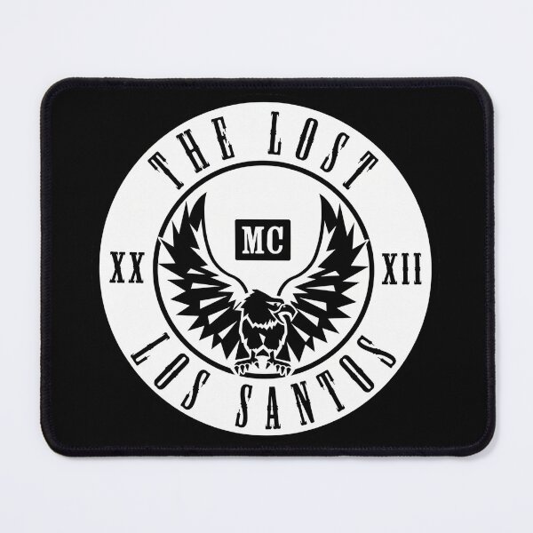 Item preview, The Lost MC Vintage Eagle Emblem - Outlaw Biker Art designed and sold by 1001T-Shirt.