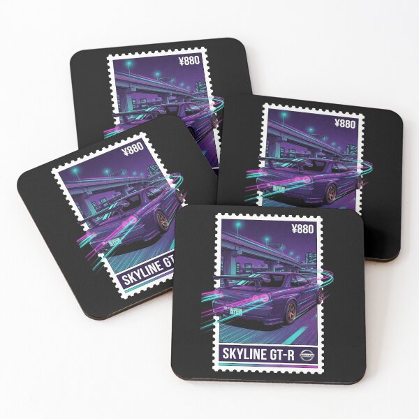 Item preview, Synthwave GT Rear View | JDM Stamp designed and sold by G350.