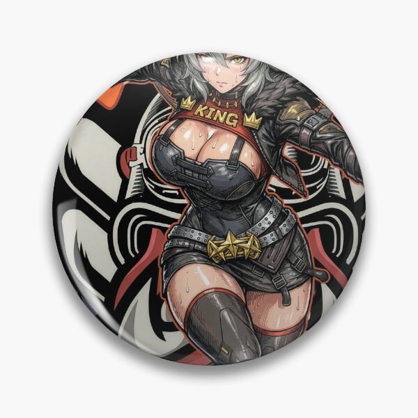 Item preview, Caesar King Zenless Zone Zero Shield Warrior Biker Art designed and sold by Senpaiwaves.