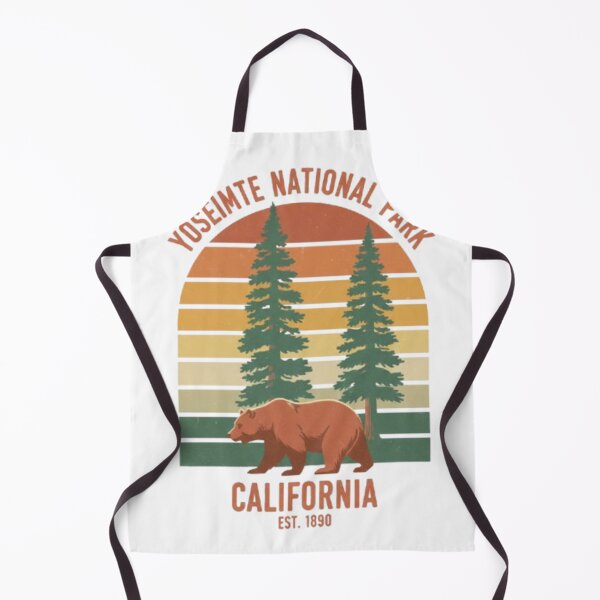 Item preview, Yosemite National Park California Vintage Bear Retro Design designed and sold by BelimekDesign.