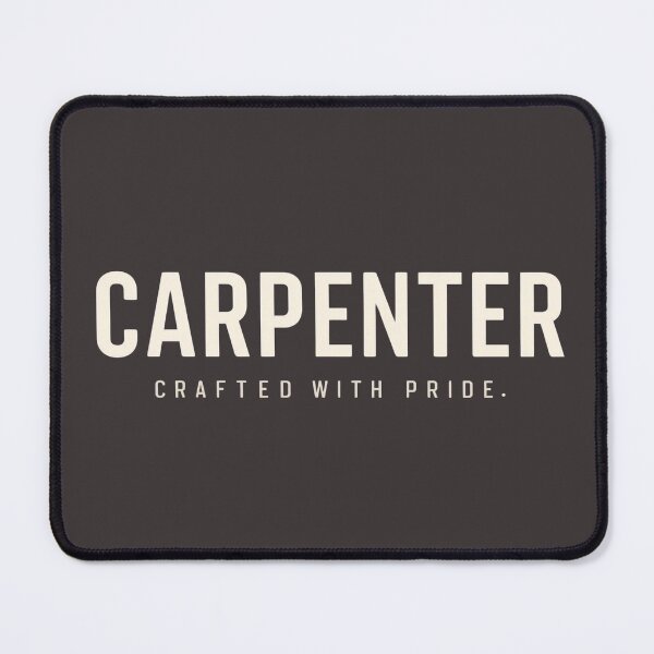 Item preview, Carpenter Crafted With Pride – Skilled Trade Identity Design designed and sold by FindYouByZ.