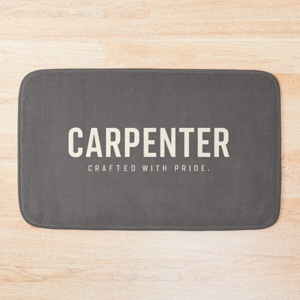 Item preview, Carpenter Crafted With Pride – Skilled Trade Identity Design designed and sold by FindYouByZ.