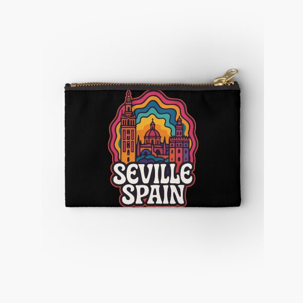 Item preview, Seville Spain Travel Retro Trippy designed and sold by TomFrontierArt.
