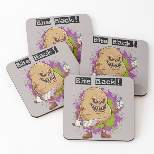 Item preview, Evil Potato - Vintage Monster Cartoon Style designed and sold by MBBialyPiksel.