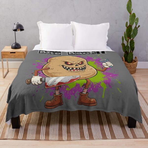 Item preview, Evil Potato - Vintage Monster Cartoon Style designed and sold by MBBialyPiksel.
