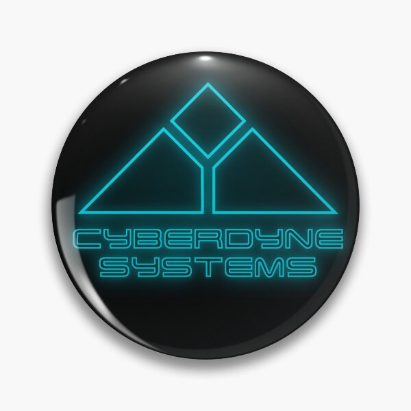 Item preview, Terminator Cyberdyne Systems 80s Neon Logo designed and sold by Power Up Prints.