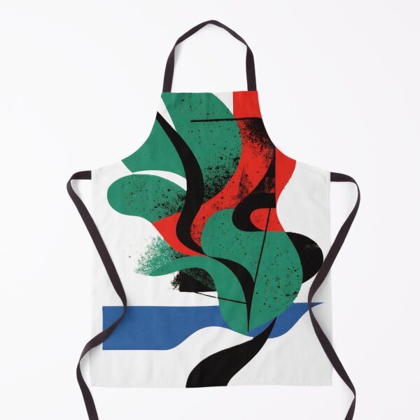 Item preview, Contemporary Abstract Botanical Composition in Bold Geometric Forms designed and sold by DualEnergy.