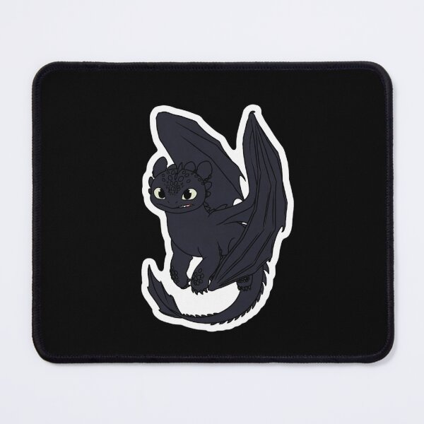 Item preview, Night Fury Toothless Transparent Sticker designed and sold by petricorstudios.