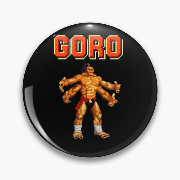 Item preview, GORO – Retro Pixel Art Style Fighter designed and sold by Wawan35200.
