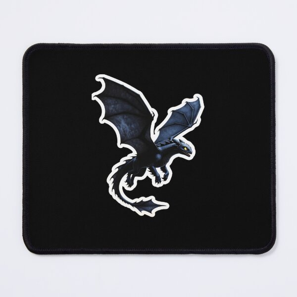 Item preview, Night Fury Toothless Transparent Sticker designed and sold by petricorstudios.