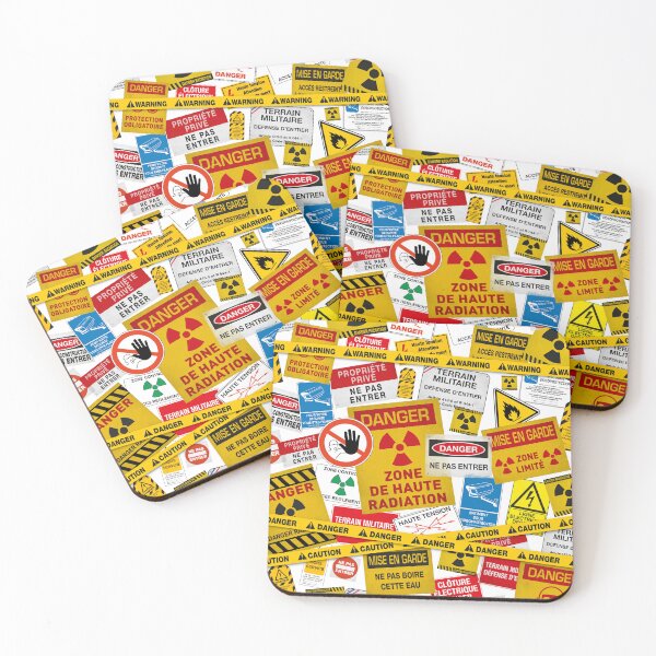 Item preview, Danger Signs FR designed and sold by MAT76LV.