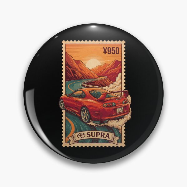 Item preview, Sunset Orange Legend Rear Car | JDM Stamp designed and sold by G350.