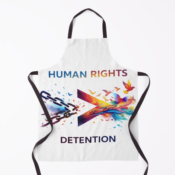 Item preview, Human Rights Detention designed and sold by Waseemkhan86.