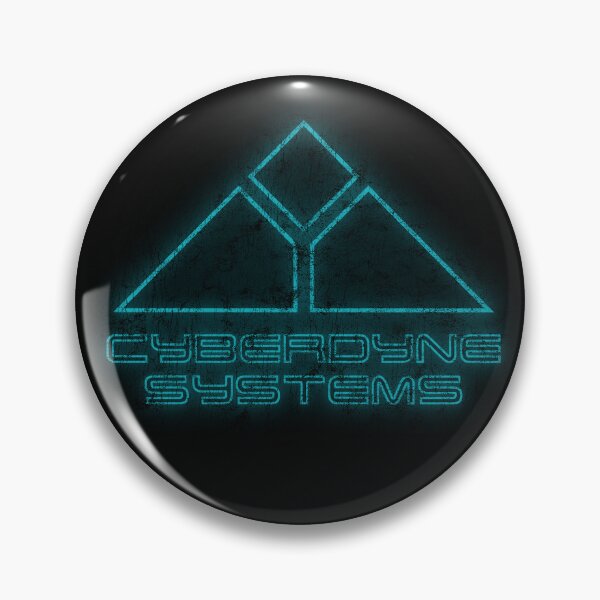 Item preview, Terminator Cyberdyne Systems 80s Neon Logo Distressed designed and sold by Power Up Prints.