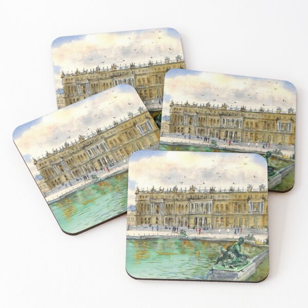 Item preview, The Palace of Verasle in Paris. France. Watercolor landscape designed and sold by Colibri77.