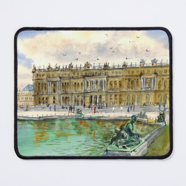 Item preview, The Palace of Verasle in Paris. France. Watercolor landscape designed and sold by Colibri77.