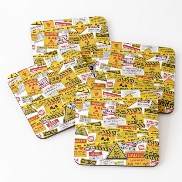 Item preview, Danger signs EN designed and sold by MAT76LV.