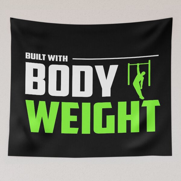 Item preview, Built With Bodyweight designed and sold by TheFineShirt.