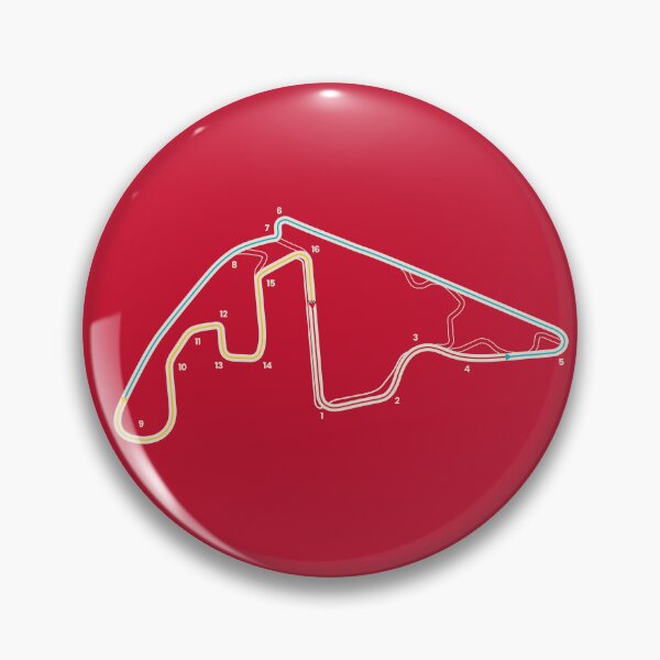 Item preview, Yas Marina Circuit - Abu Dhabi Grand Prix Motor Racing Circuit Map designed and sold by archetype prints.