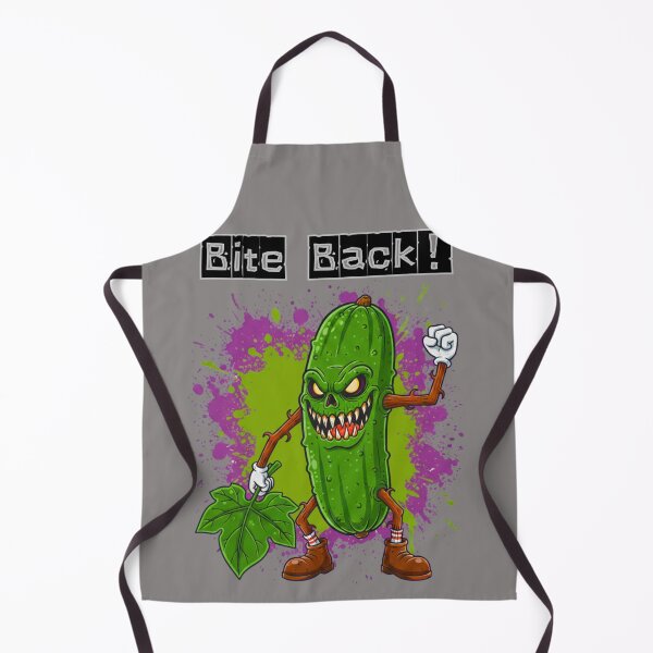 Item preview, Evil Cucumber - Vintage Monster Cartoon Style designed and sold by MBBialyPiksel.