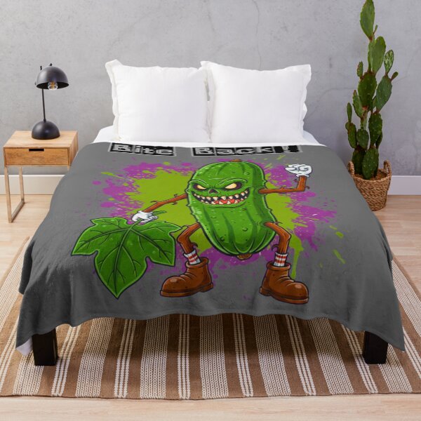 Item preview, Evil Cucumber - Vintage Monster Cartoon Style designed and sold by MBBialyPiksel.