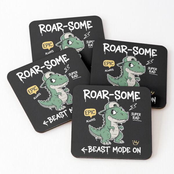 Item preview, Roar-Some Beast Mode T-Rex designed and sold by Mary Ney.