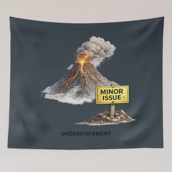 Item preview, QUIET MIRROR-THE WAY OF HUMOR : UNDERSTATEMENT  designed and sold by PERSPECTIVERED.