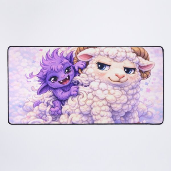Item preview, Mane Tangler Gremlin - Fluffy Chaos Companion (My Little Sheep) designed and sold by Thpoar.