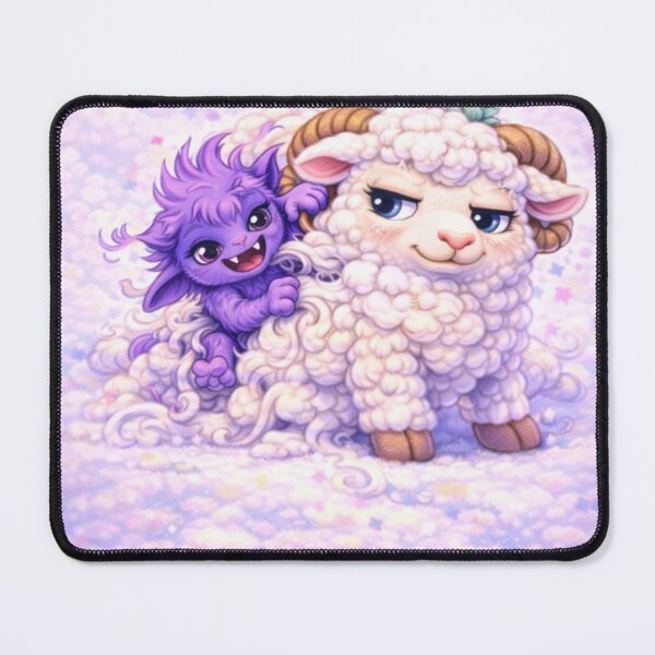 Item preview, Mane Tangler Gremlin - Fluffy Chaos Companion (My Little Sheep) designed and sold by Thpoar.